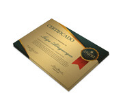 Certificados (300x210mm) Gold Master 300g Sem Verniz
