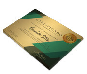 Certificados (420x300mm) Gold Master 300g Sem Verniz