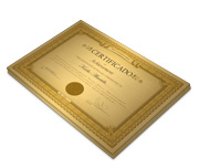 Certificados (420x300mm) Gold Master 300g Sem Verniz