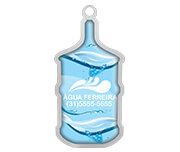 Chaveiro Resinado Metal Chapinha Galão de Água