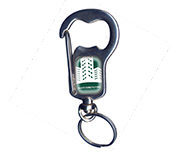 Abridor Resinado Metal Mosquetão Pequeno