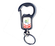 Abridor Resinado Metal Mosquetão Pequeno