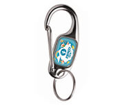 Chaveiro Resinado Metal Mosquetao Anzol