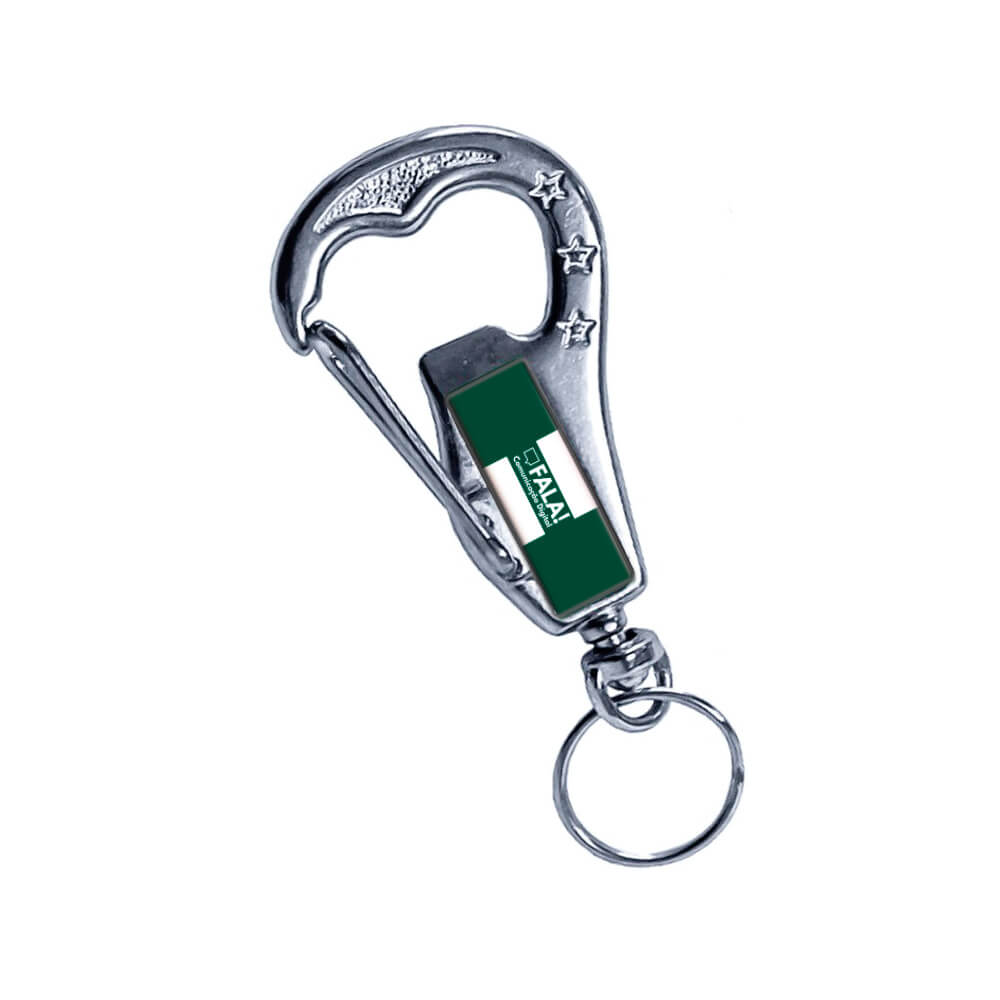 Abridor Resinado Metal 3 Estrelas