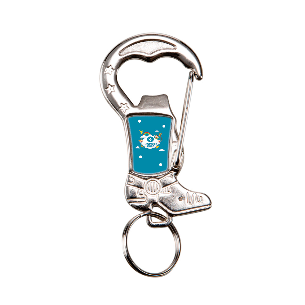 Abridor Resinado Metal Botinha