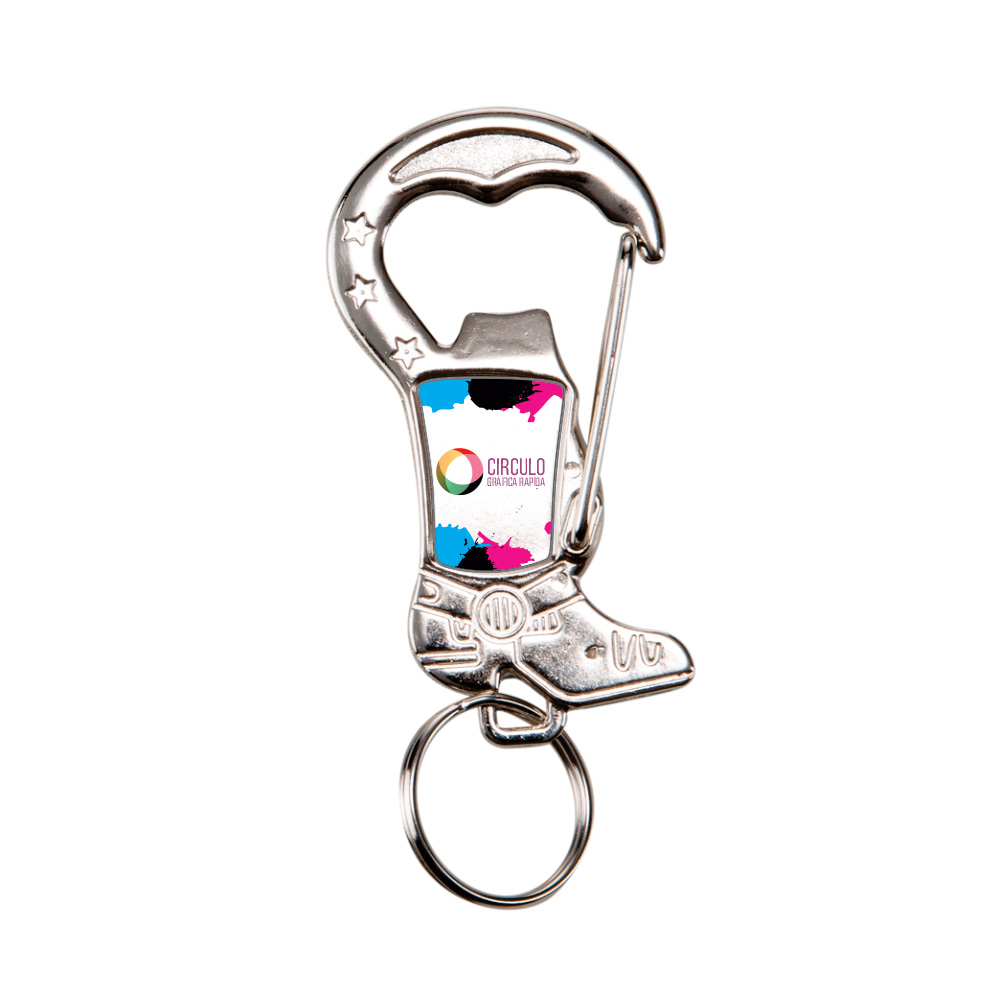 Abridor Resinado Metal Botinha