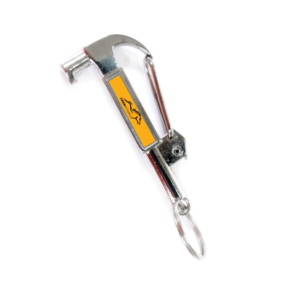 Chaveiro Resinado Metal Martelinho