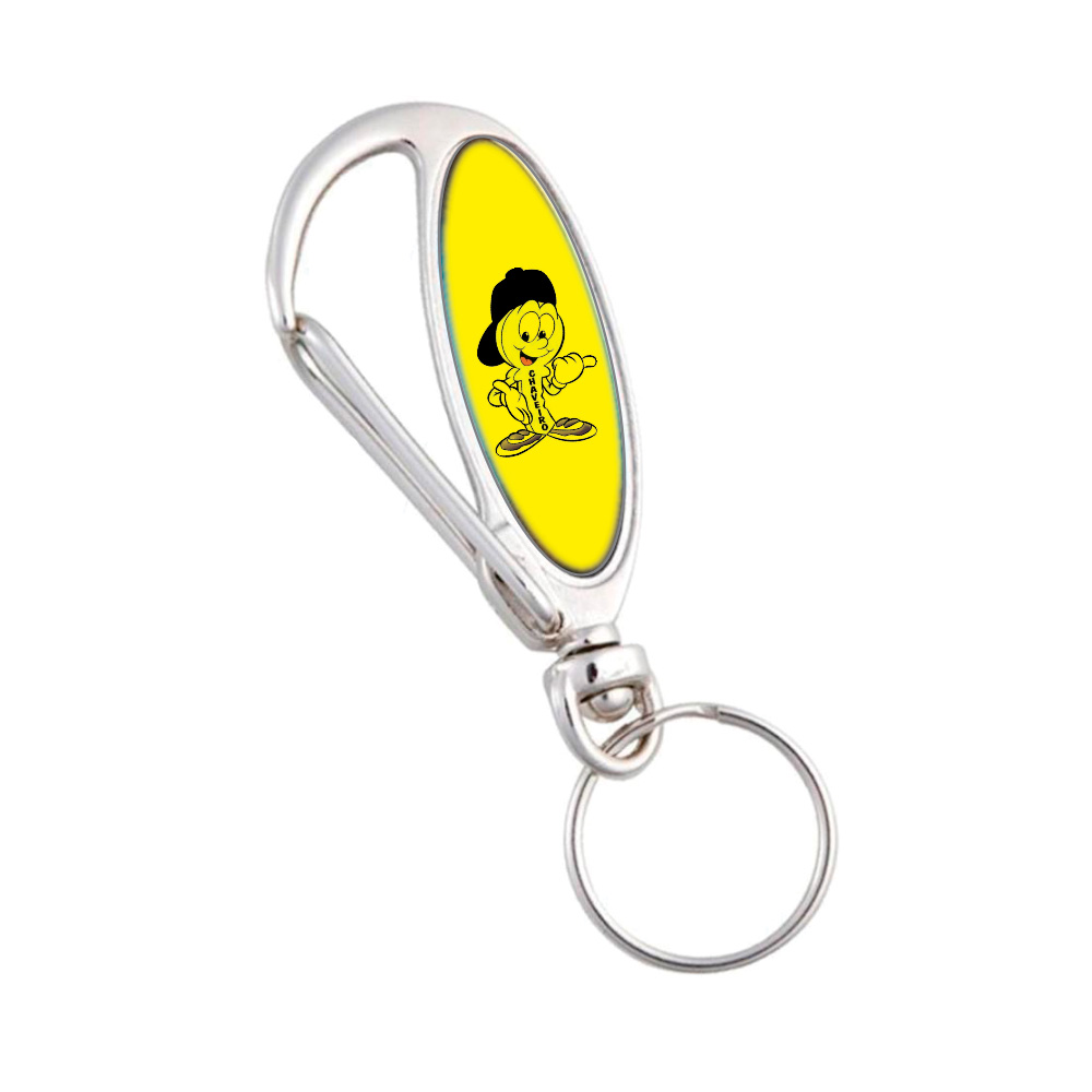 Chaveiro Resinado Metal Mosquetão Pelicano