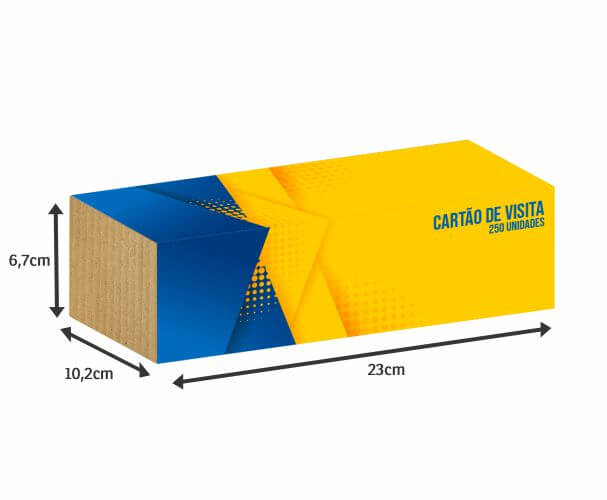 Cobre Caixas Couchê 115g Para 500 Cartões (360x225mm)