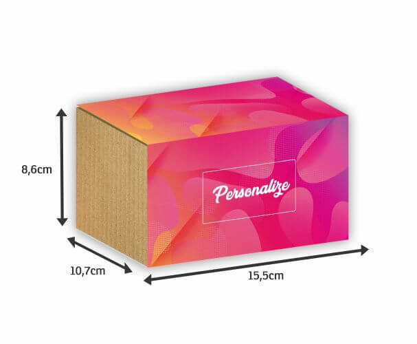 Cobre Caixas Couchê 115g Para 250 Cartões (406x145mm)