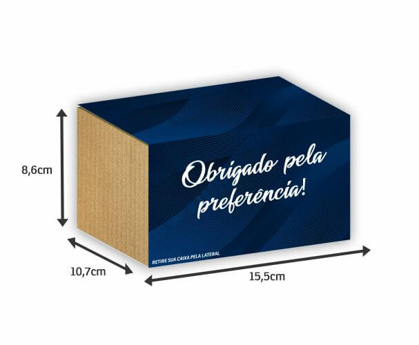 Cobre Caixas Apergaminhado 150g Para 250 Cartões (406x145mm)