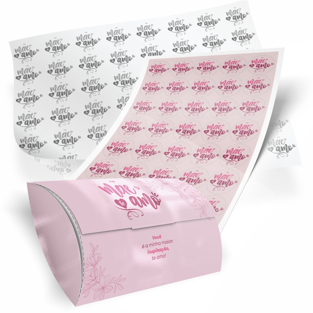 Combo de Produtos: Papel Seda, Embalagem e Adesivos