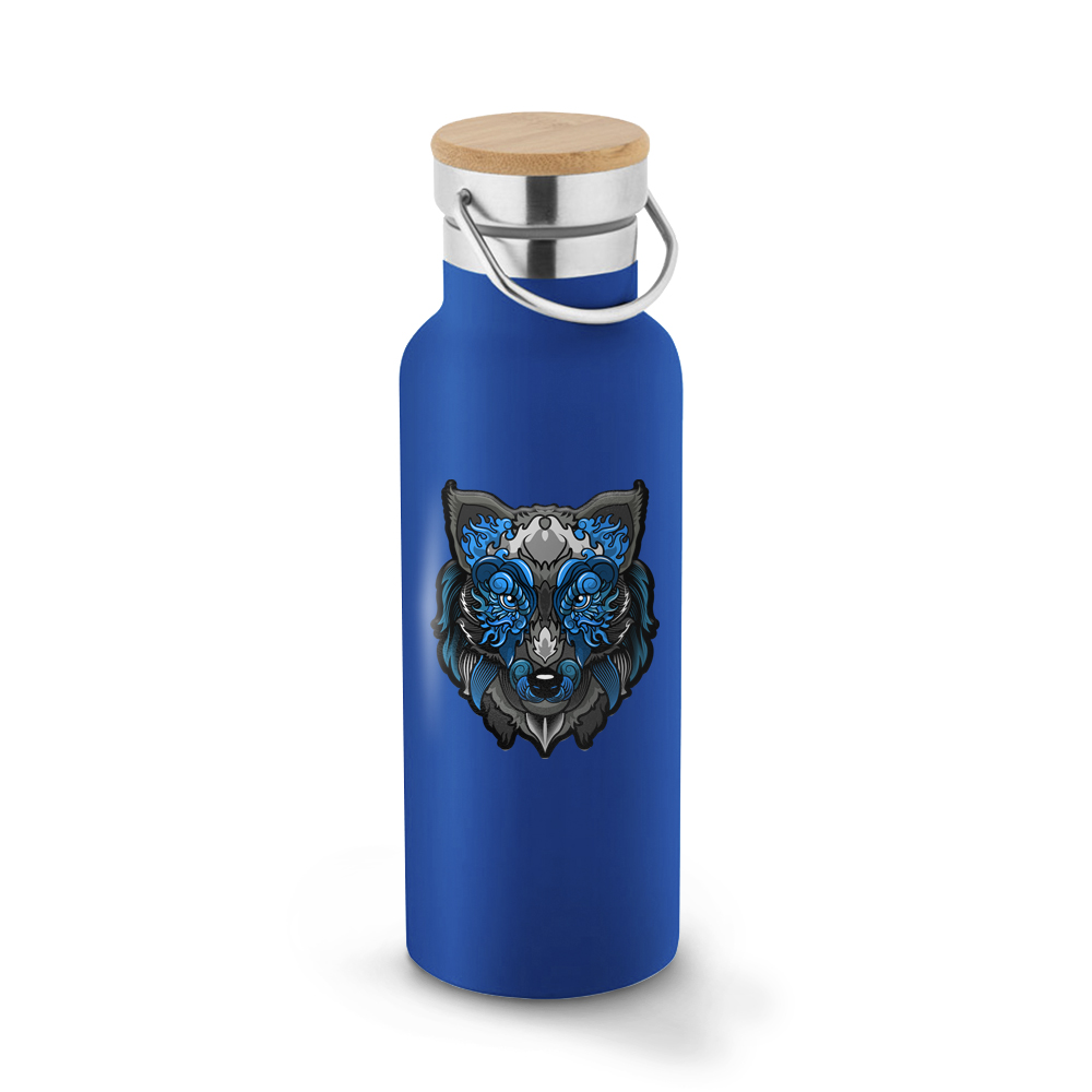 Garrafas E Squeezes Térmica Modelo Ragnar Com Parede Dupla Linha Premium (Azul)