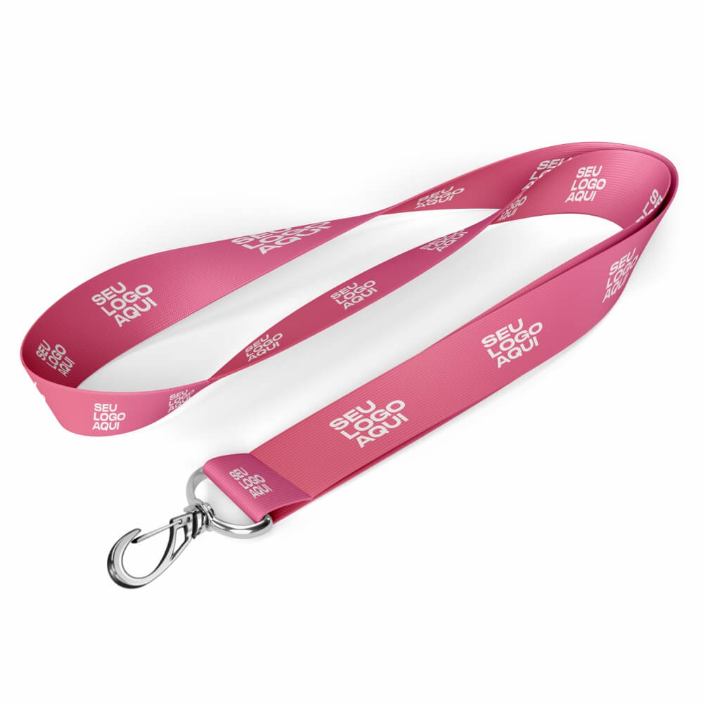 Cordão Com Argola Ou Mosquetão Cordão 15mm (825x22mm)