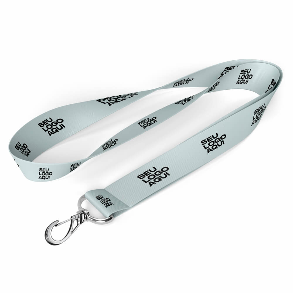 Cordão Com Argola Ou Mosquetão Cordão 20mm (1000x25mm)