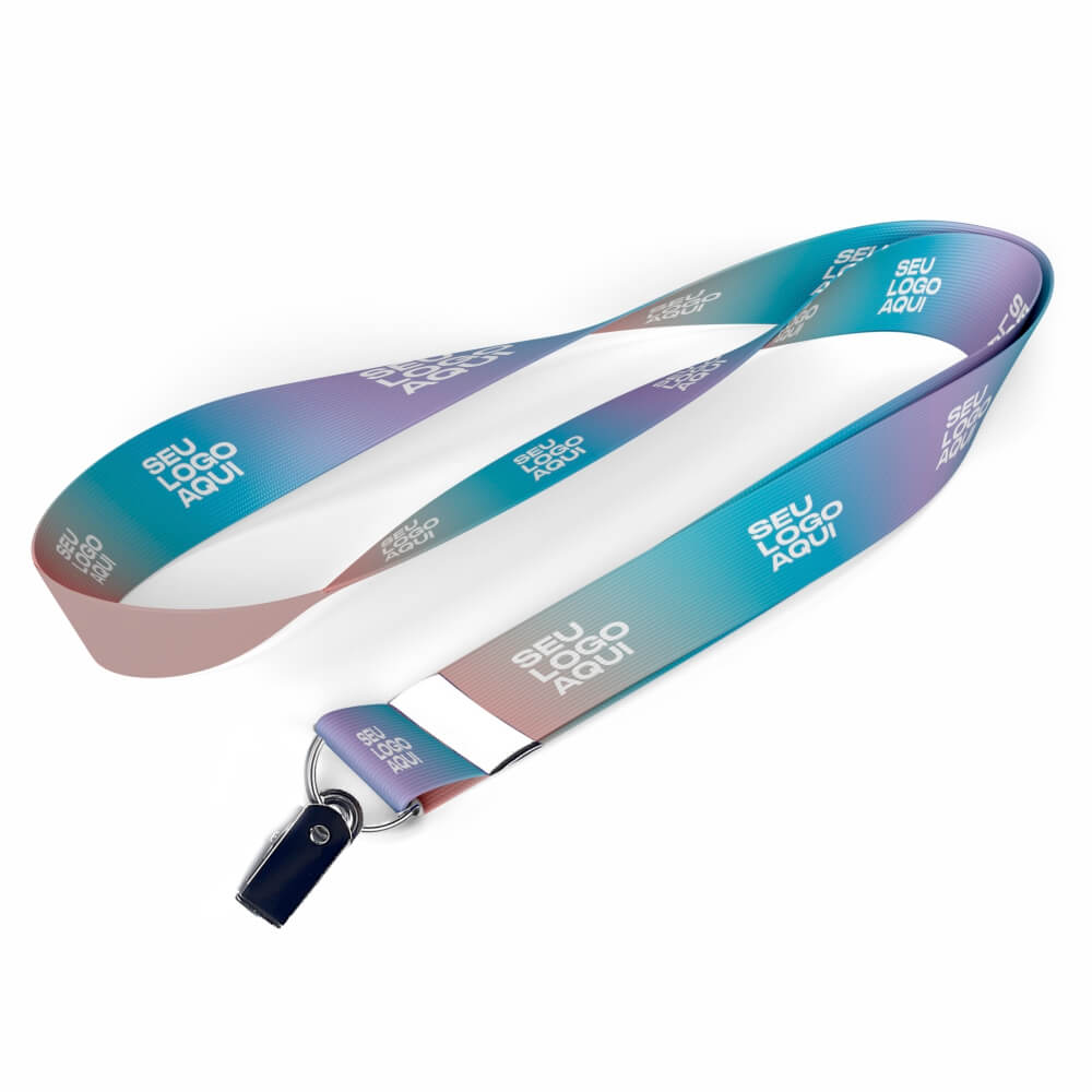 Cordão Com Argola Ou Mosquetão Cordão 20mm (825x25mm)