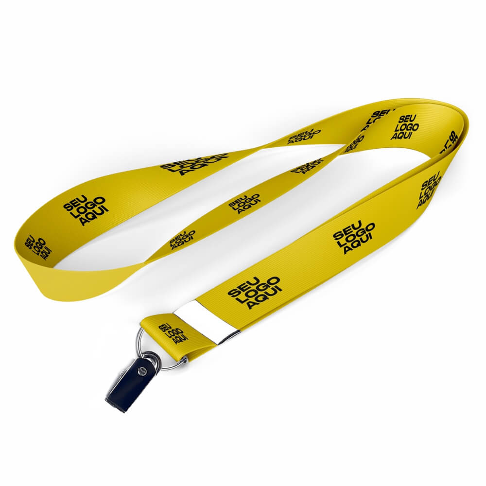 Cordão Com Argola Ou Mosquetão Cordão 20mm (825x25mm)