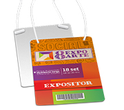 Credenciais Pvc 0,50mm Premium Branco (87x120mm)