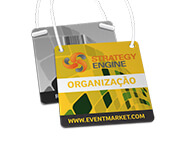 Credenciais Pvc 0,50mm Premium Branco (91x102mm)