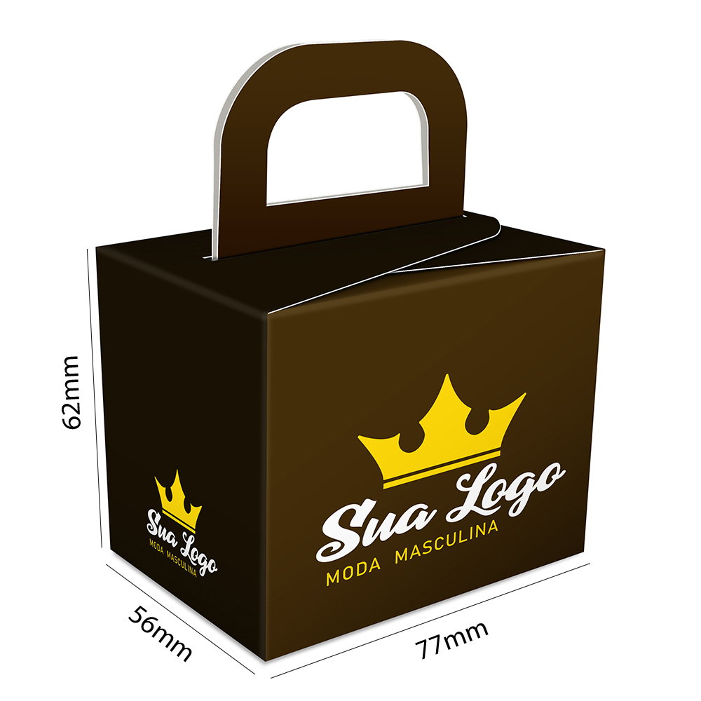 Caixa Para Presentes Supremo 305g Verniz Uv Total Frente