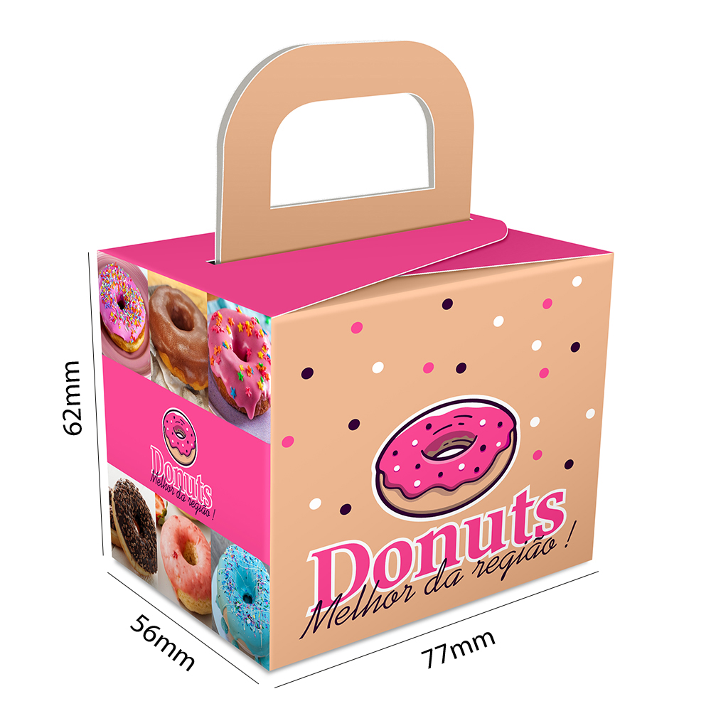 Caixa Para Presentes Supremo 305g Verniz Uv Total Frente