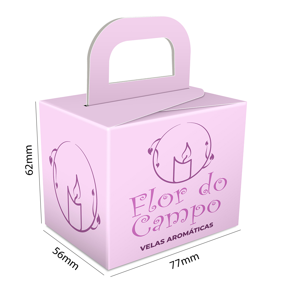 Caixa Para Presentes Supremo 305g Verniz Uv Total Frente