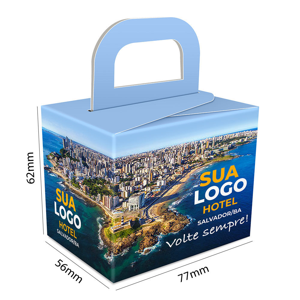 Caixa Para Presentes Supremo 305g Verniz Uv Total Frente