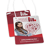 Credenciais Pvc 0,50mm Premium Branco (87x120mm)