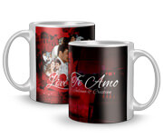 Canecas De Cerâmica Simples 325ml Branca