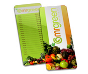 Cardápios Personalizados Plastificados Plástico Compacto 0,05mm (105x300mm)