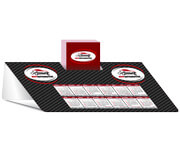 Calendário De Mesa Porta Cartões Simples Couchê 250g Sem Verniz