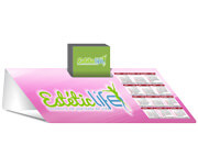 Calendário De Mesa Porta Cartões Simples Couchê 300g Sem Verniz