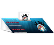 Calendário De Mesa Porta Cartões Simples Couchê 250g Sem Verniz