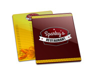 Cardápios Personalizados Plastificados Plástico Compacto 0,05mm (150x210mm)