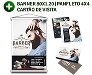 Combos De Produtos Cartão, Panfleto E Banner