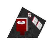 Calendário De Mesa Porta Cartões Pirâmide Couchê 250g Sem Verniz