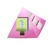 Calendário De Mesa Porta Cartões Pirâmide Couchê 300g Sem Verniz