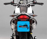 Cobre Placa Para Motos Couchê 300g Sem Verniz