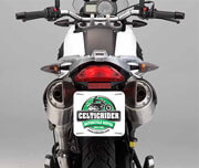 Cobre Placa Para Motos Couchê 250g Sem Verniz