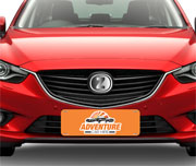 Cobre Placa Para Carros Pvc 0,50mm Premium Branco