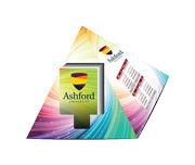 Calendário De Mesa Porta Cartões Pirâmide Couchê 300g Verniz Uv Total Frente