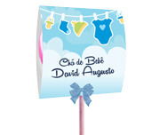 Produtos para Festa: Caixa para Pirulito Couchê 300g