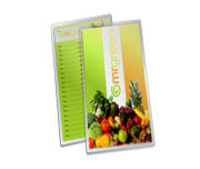 Cardápios Personalizados Plastificados Plastificação Rígida 0,10mm Couchê 150g (105x300mm)