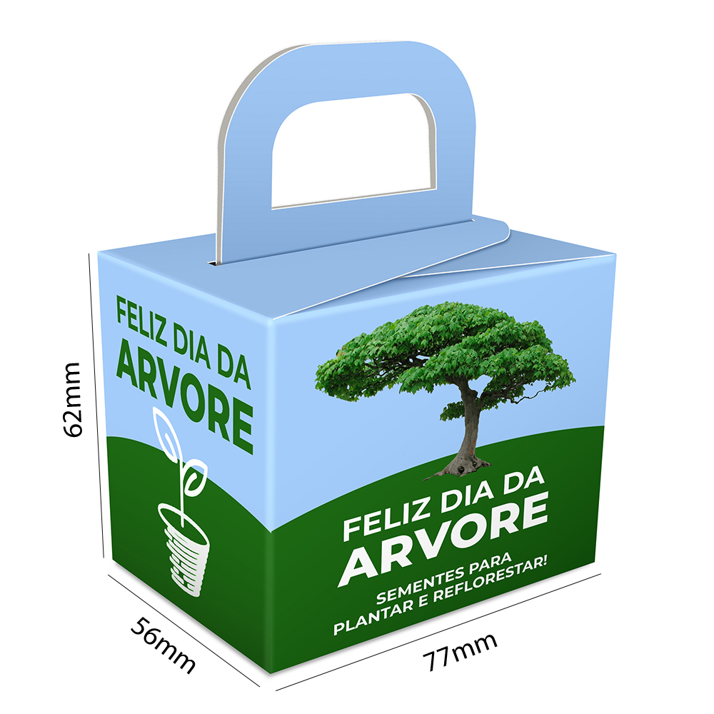 Caixa Para Presentes Reciclato 240g Sem Verniz