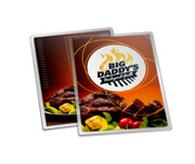 Cardápios Personalizados Plastificados Plastificação Rígida 0,10mm Couchê 150g (150x210mm)