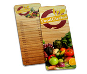 Cardápios Personalizados Pvc 0,50mm Premium Branco (106x364mm)