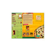 Cardápios Personalizados Pvc 0,30mm Translúcido Tinta Branca (300x420mm)