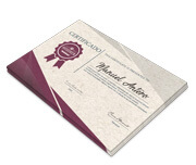 Certificados (420x300mm) Reciclato 240g Sem Verniz