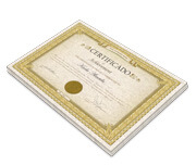 Certificados (420x300mm) Reciclato 240g Sem Verniz