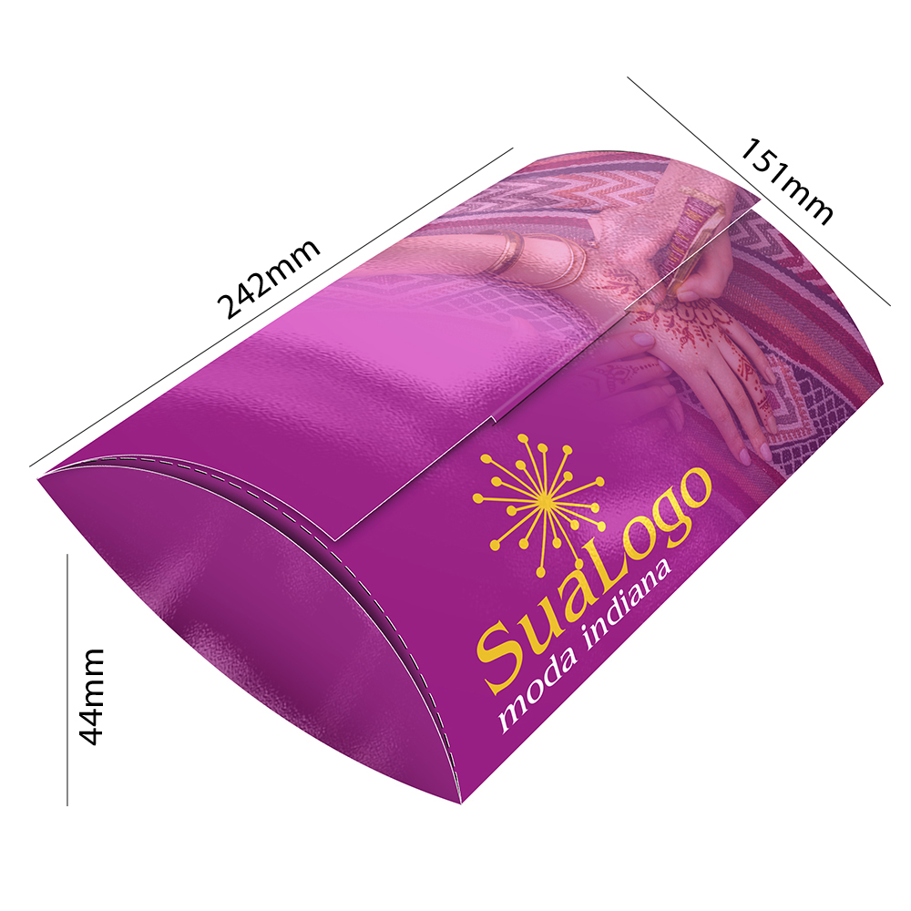 Caixa Para Roupas Supremo 255g Verniz Uv Total Frente